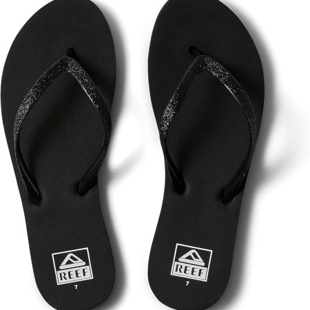 REEF Stargazer Women's Beach Flip Flop, Super Lightweight and Soft Footbed, Thin Glitter Strap - Image 5