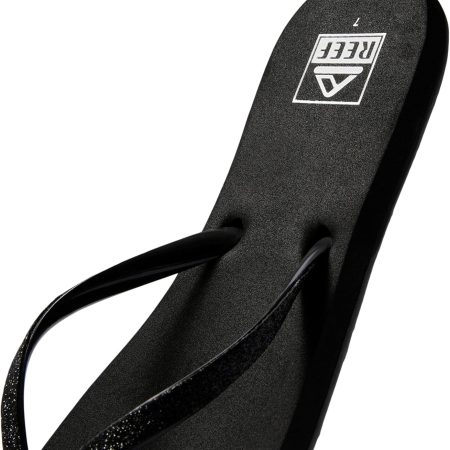 REEF Stargazer Women's Beach Flip Flop, Super Lightweight and Soft Footbed, Thin Glitter Strap - Image 7